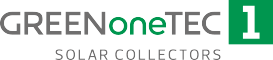 logo greenonetec solar collector